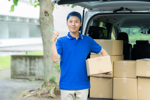 マイカー通勤可！配達及び梱包作業の募集 東大阪 求人