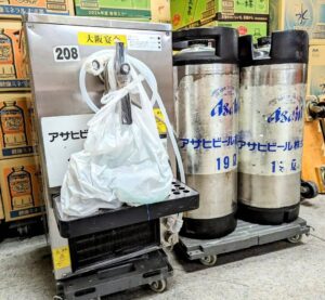 冷やした商品の配達も出来ます