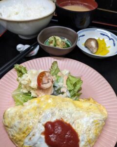 本日の日替わり定食:600円