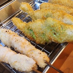 念願の八戸ノ里にある｢串かつ ちとせ八戸ノ里本店｣にお邪魔しました。