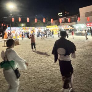 『Soar up 東大阪 』 8月8日 地元、稲田盆踊り大会