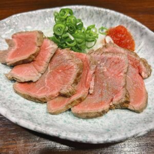 本日のおすすめは【牛肉のたたき】です