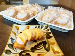 レモンケーキご用意しました🍋