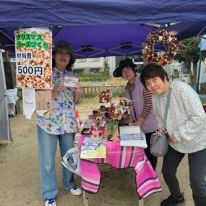 『Soar up 東大阪 』 11月17日【東大阪市熱血取材】東大阪市岩田公園で開催されました「第2回朝市ENマルシェ」に行ってきました。