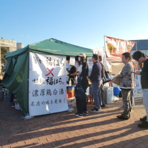 『Soar up 東大阪 』 11月4日【東大阪市熱血取材】東大阪市東花園にある花園ラグビー場花園中央公園で開催されました「東大阪食いだおれ祭り」2日目に行ってきました。