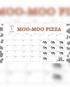 MOO-MOO PIZZAが夜ハレ限定で始まることになりました👏