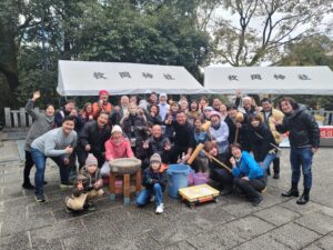 『Soar up 東大阪』2月11日枚岡神社お餅つき大会