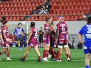 4月18日 花園近鉄ライナーズ vs 九州電力キューデンヴォルテクス