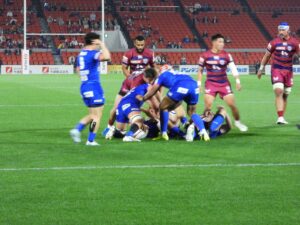 4月18日 花園近鉄ライナーズ vs 九州電力キューデンヴォルテクス