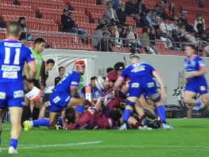 4月18日 花園近鉄ライナーズ vs 九州電力キューデンヴォルテクス