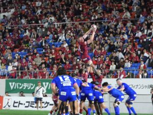 4月18日 花園近鉄ライナーズ vs 九州電力キューデンヴォルテクス