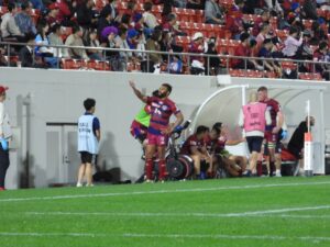 4月18日 花園近鉄ライナーズ vs 九州電力キューデンヴォルテクス