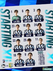 4/12(土)明治安田Ｊ３リーグ 第9節 14:03キックオフ＠東大阪市花園ラグビー場 第１グラウンド