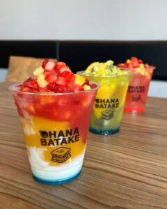 オハナバタケのカラフルドリンク