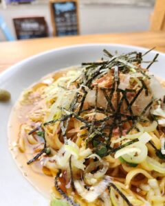 【ごま油香る！ ツナと大根おろしの冷たい和風パスタ】