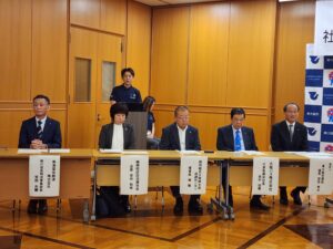 東大阪市自動運転バス社会実装推進コンソーシアム発足式