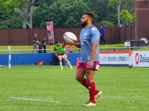 花園近鉄ライナーズ vs 三重本田ヒート 入れ替え戦　（三重交通Gスポーツの森鈴鹿サッカー・ラグビー場）