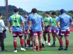 花園近鉄ライナーズ vs 三重本田ヒート 入れ替え戦　（三重交通Gスポーツの森鈴鹿サッカー・ラグビー場）