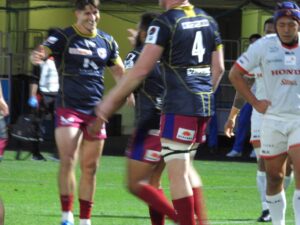 花園近鉄ライナーズ vs 三重本田ヒート 入れ替え戦　（三重交通Gスポーツの森鈴鹿サッカー・ラグビー場）