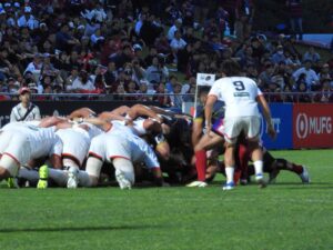 花園近鉄ライナーズ vs 三重本田ヒート 入れ替え戦　（三重交通Gスポーツの森鈴鹿サッカー・ラグビー場）
