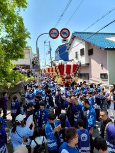 5月5日 枚岡小太鼓祭り