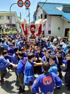 5月5日 枚岡小太鼓祭り