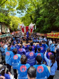 5月5日 枚岡小太鼓祭り