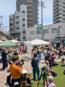 5月11日　エイシバマルシェ in 永和駅前広場