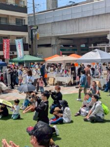 5月11日　エイシバマルシェ in 永和駅前広場