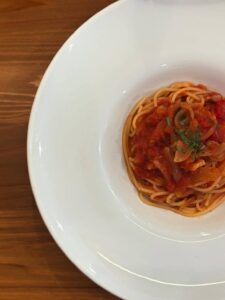 イベリコ豚とポモドーロ