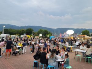 花園ナイトフェスティバル＆ビアガーデン 初日参戦！