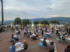 花園ナイトフェスティバル＆ビアガーデン 初日参戦！