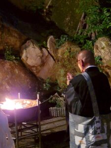 夏のご法要 大阪稲荷山動物霊園 盂蘭盆会 送り火