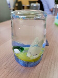 スノードーム作り体験 in ハンズ東大阪