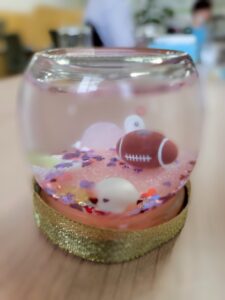 スノードーム作り体験 in ハンズ東大阪