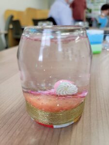 スノードーム作り体験 in ハンズ東大阪