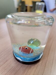 スノードーム作り体験 in ハンズ東大阪