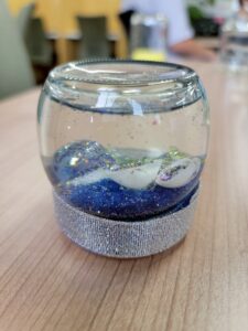 スノードーム作り体験 in ハンズ東大阪