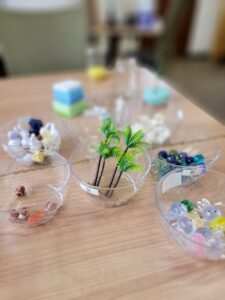 スノードーム作り体験 in ハンズ東大阪