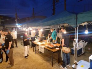 神田広場納涼夏祭り！手持ち花火で夏の思い出づくり