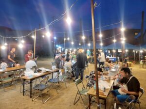 神田広場納涼夏祭り！手持ち花火で夏の思い出づくり