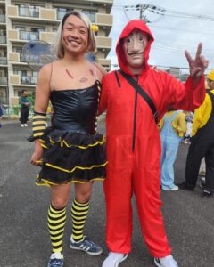 石切東校区こども会主催 石切参道商店街ハロウィン