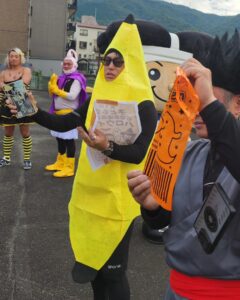 石切東校区こども会主催 石切参道商店街ハロウィン