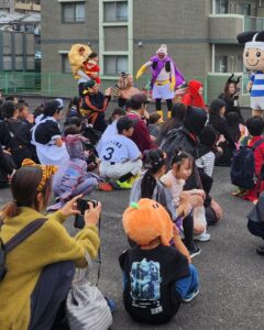 石切東校区こども会主催 石切参道商店街ハロウィン