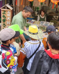 石切東校区こども会主催 石切参道商店街ハロウィン