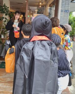 石切東校区こども会主催 石切参道商店街ハロウィン