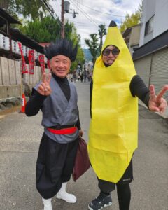 石切東校区こども会主催 石切参道商店街ハロウィン