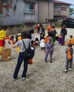 石切東校区こども会主催 石切参道商店街ハロウィン