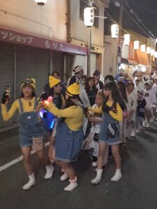 稲田八幡宮 秋祭り 徳庵商店街パレード