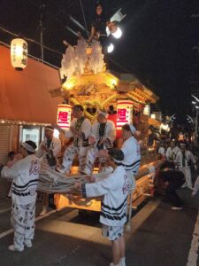 稲田八幡宮 秋祭り 徳庵商店街パレード
